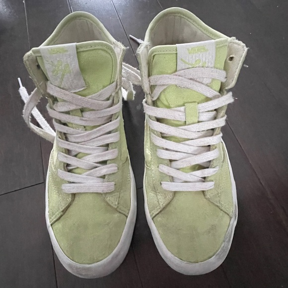 Vans Shoes - Vans Women’s High-Tops Light Green Lizzie Armanto